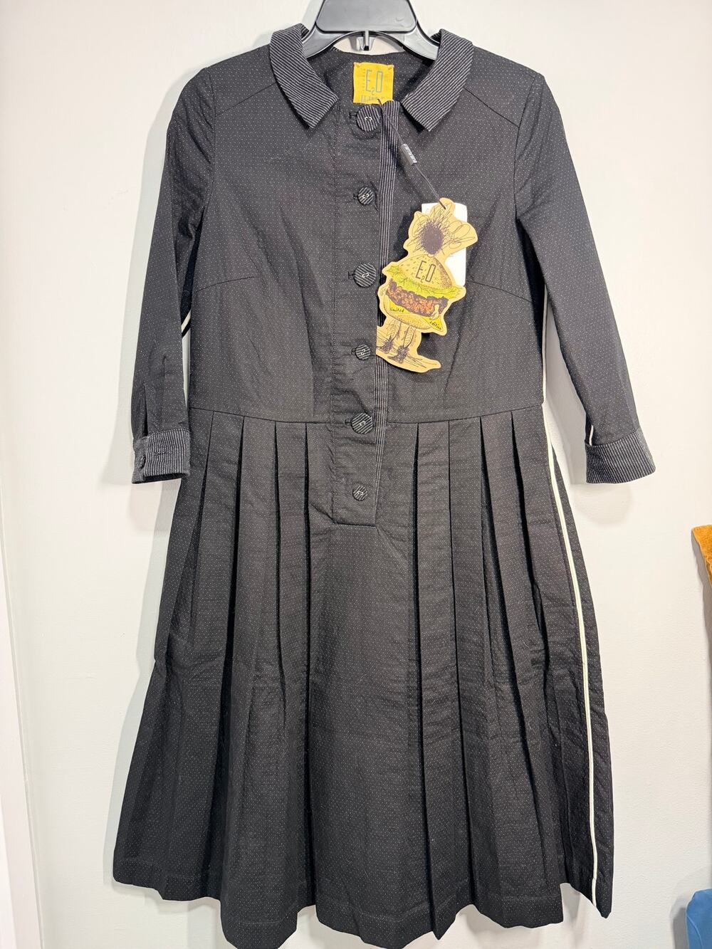 Unique rare Designer Evgenia ostrovskaya (E2o) whimsygoth retro dress S/M